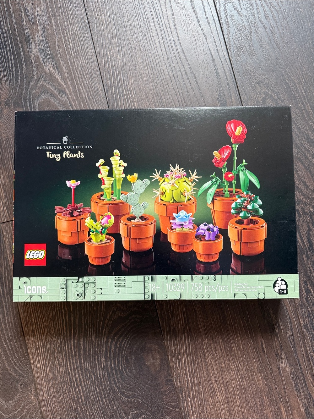 LEGO Icons Tiny Plants Build and Display Set